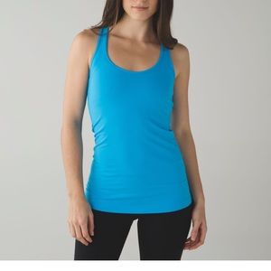 Lululemon Cool Racerback in Kayak Blue, size 6